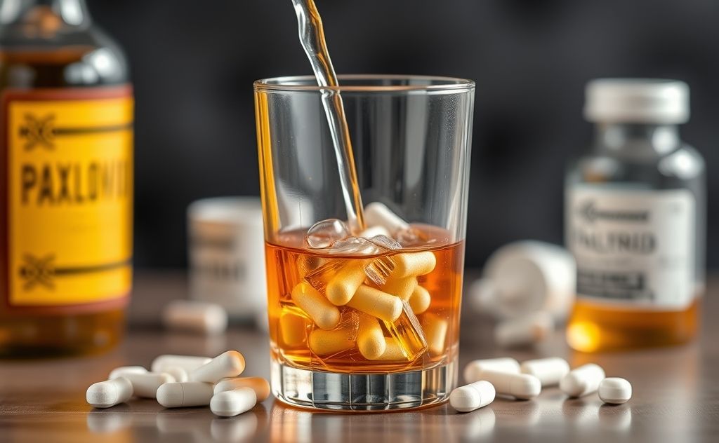 Mixing alcohol with Paxlovid risks health issues