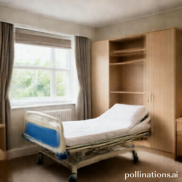 One of the 43 single bedrooms at Mulberry Court