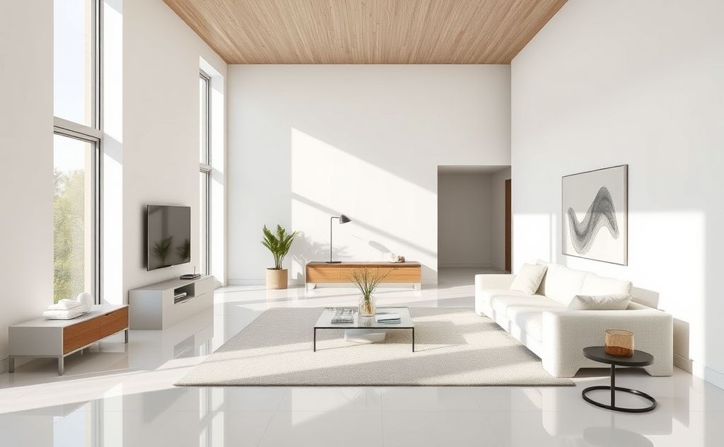Modern design thrives on clean, minimal lines.