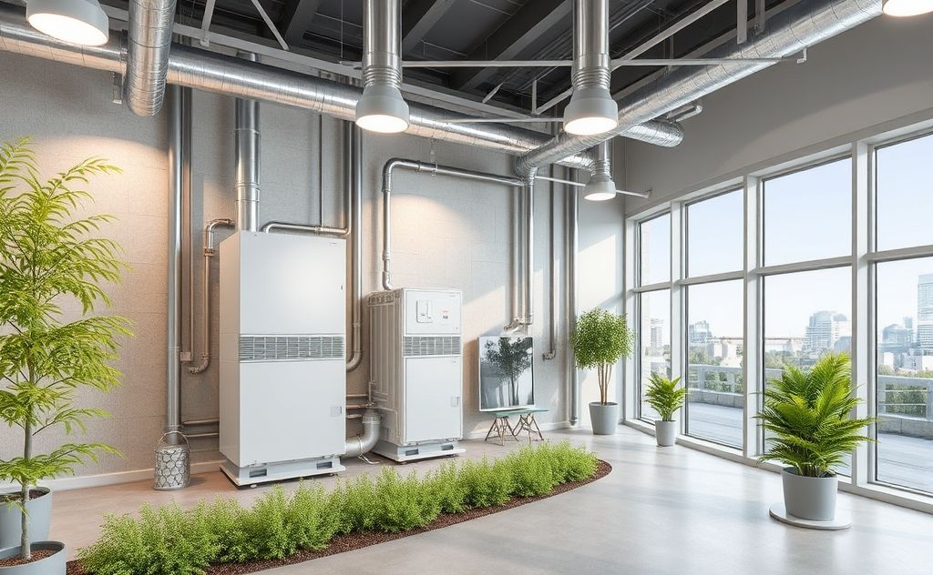 Modern energy-efficient HVAC systems design