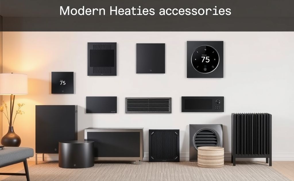 Modern heater accessories for style and design