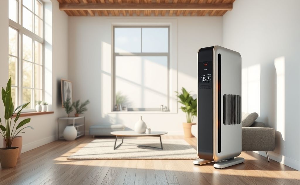 Modern heater design for efficient space use