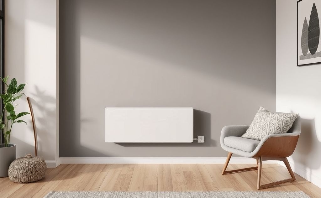 Modern heater integration for stylish interiors