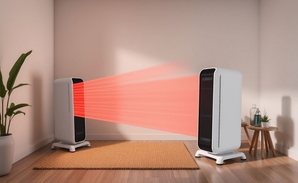 Modern heater with compact design benefits