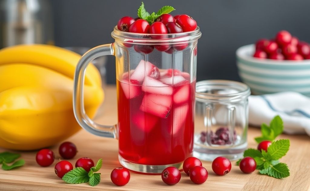 Modern home methods for natural cranberry juice extraction