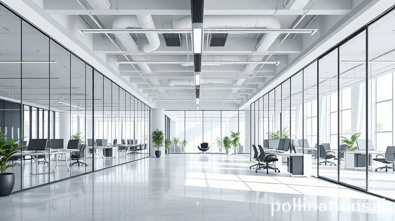 Kantor modern open plan