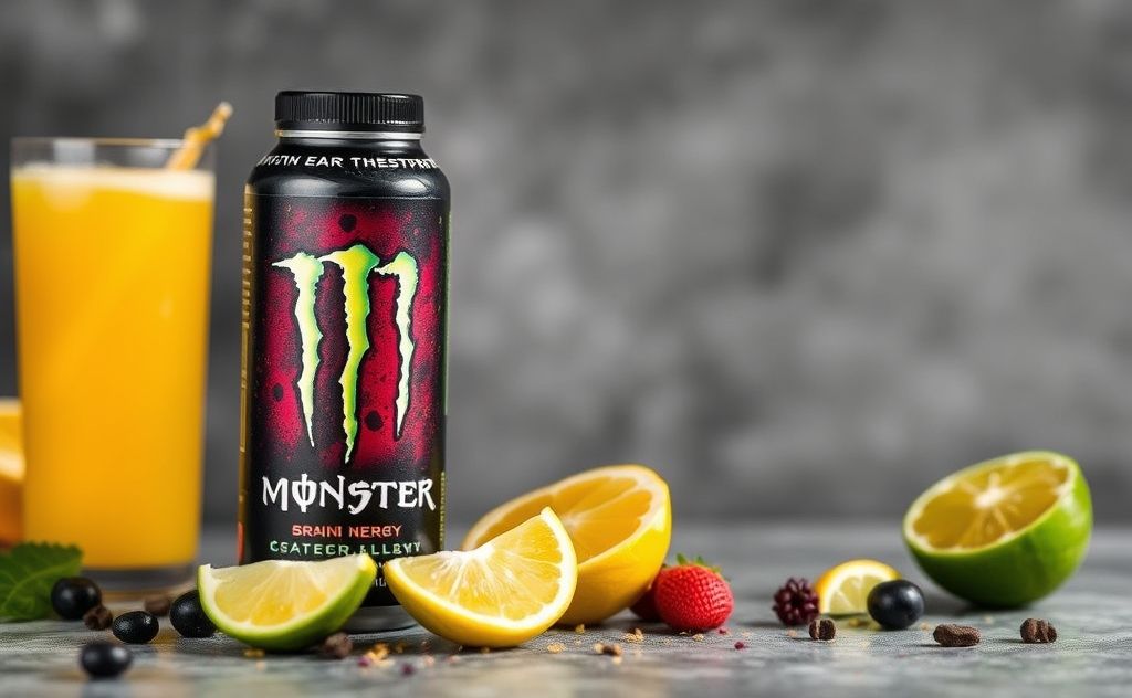 Monster Juice boosts your energy levels instantly