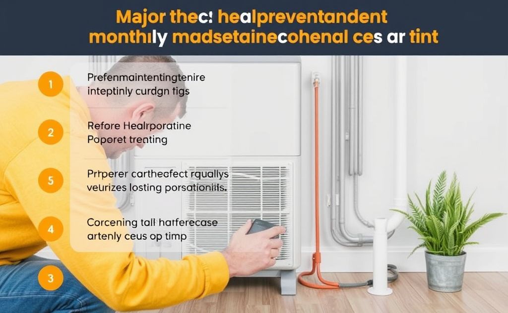 Monthly maintenance tasks for optimal heater care