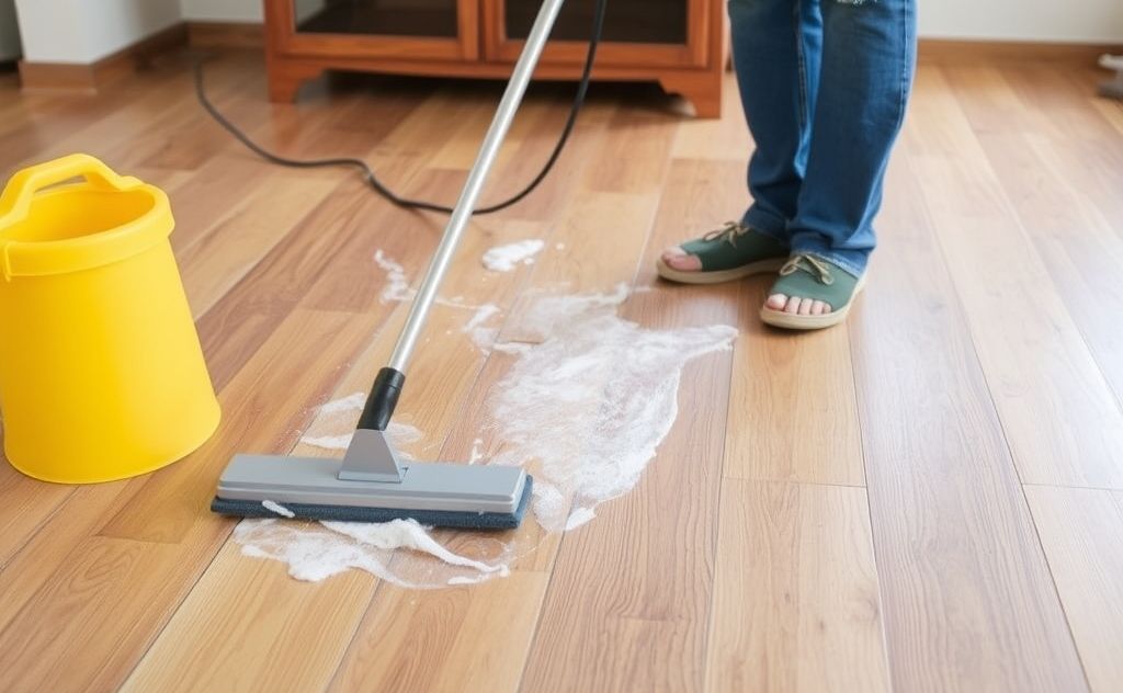 Mopping wood floors: pros and cons overview