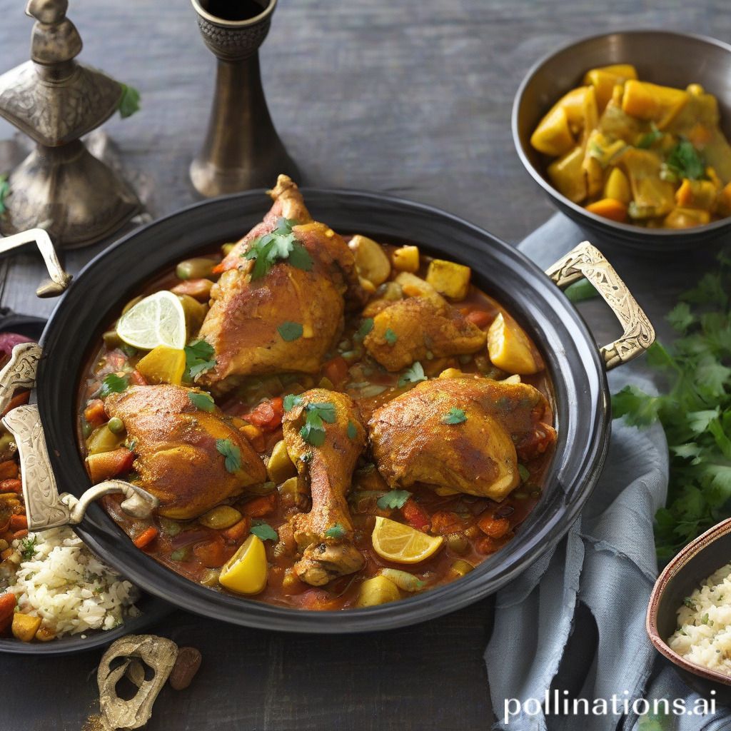 Moroccan Spiced Chicken Tagine