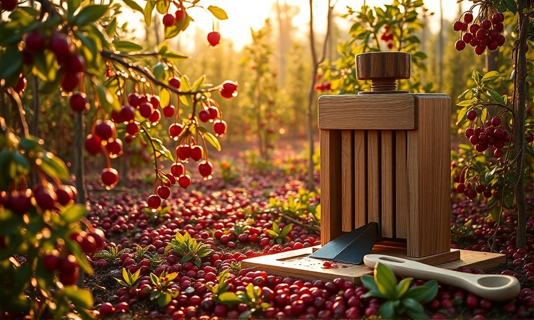 Most eco-friendly cranberry juice extraction methods