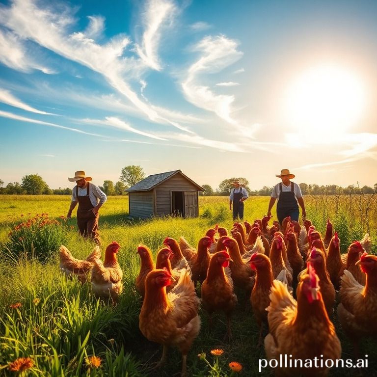 Chicken relocation process