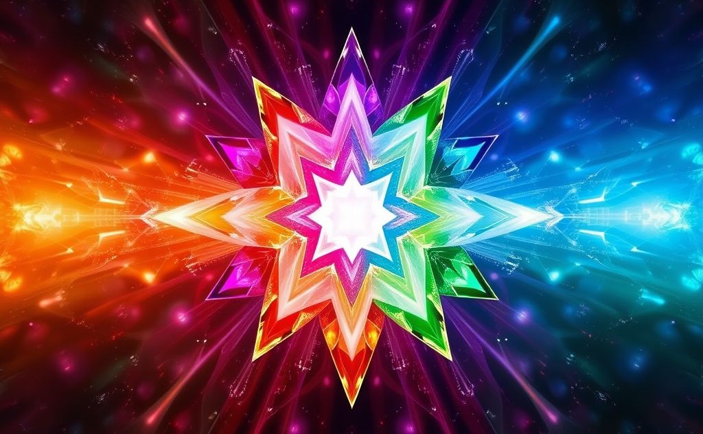 Multi-Chakra Energy of Colored Diamonds