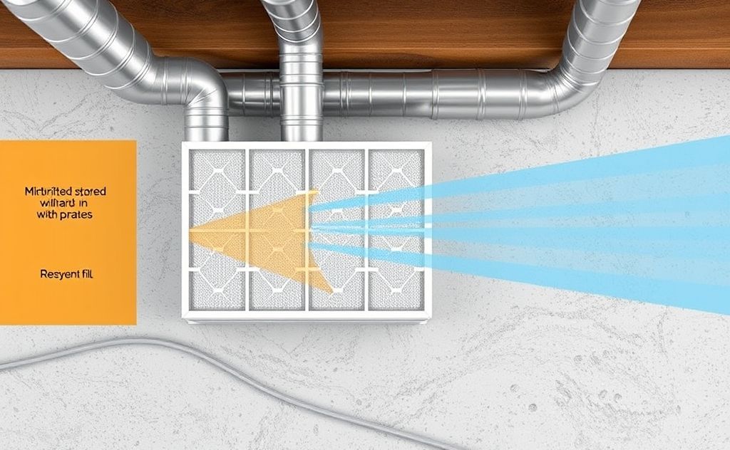 Multi-stage filtration in HVAC air purifiers system