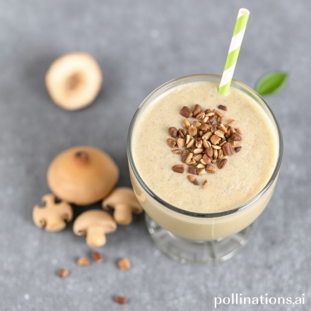 Delicious Mushroom Smoothie Varieties