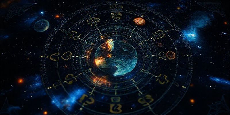 Gizemli%20astroloji%20haritası%2C%20parlayan%20gezegenler%20ve%20burç%20sembolleri