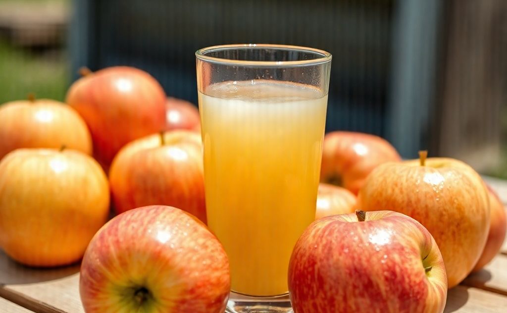 NFC apple juice fresh apples no processing