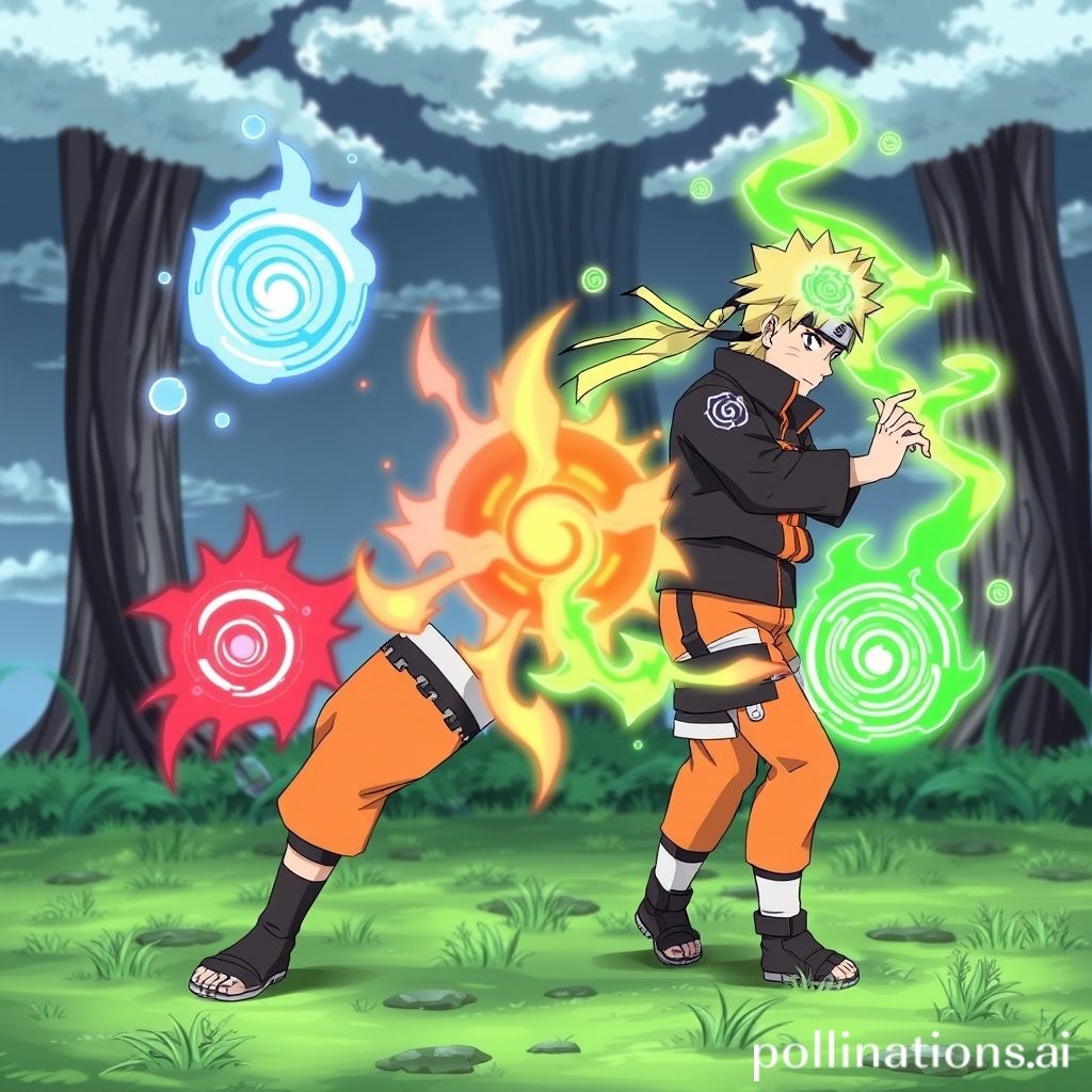 Naruto's Chakra Natures. Impact on Battles