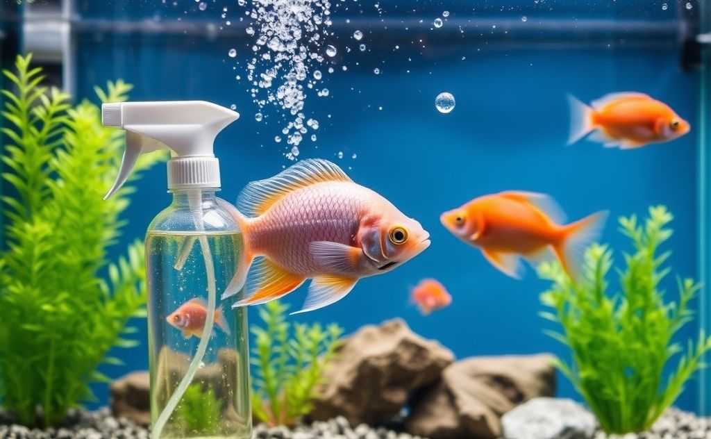 Natural cleaning solutions for fish tanks