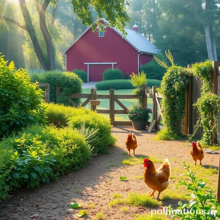 Natural chicken deterrents