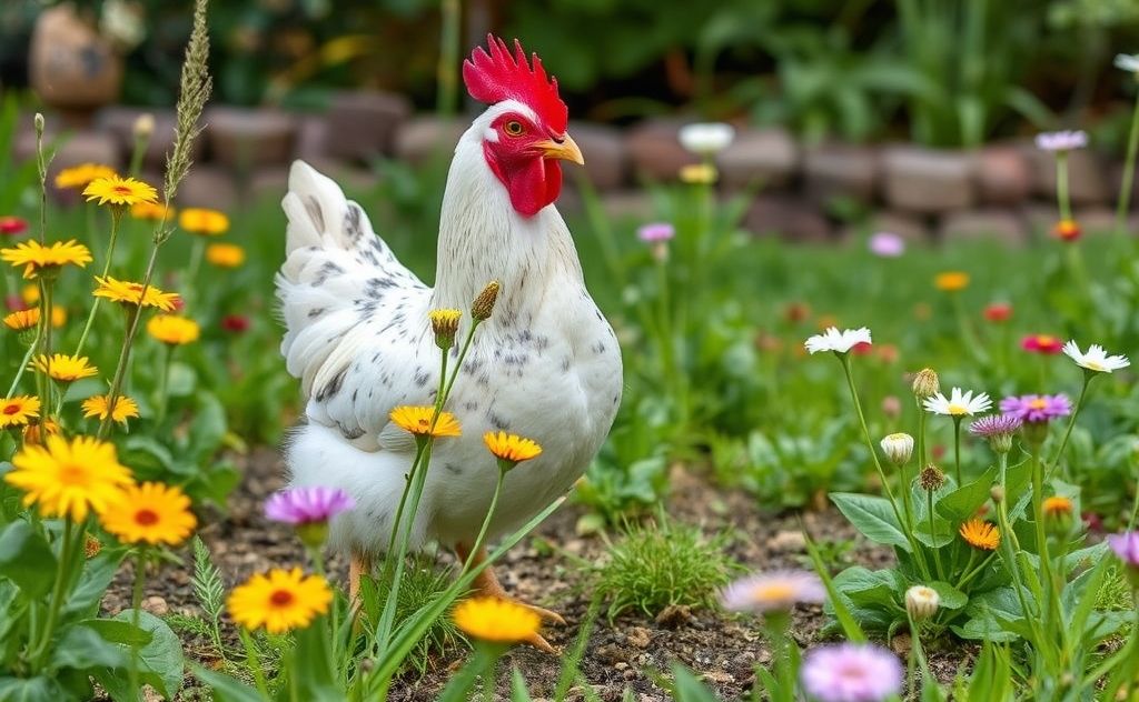 Natural deterrents to keep chickens away from flowers