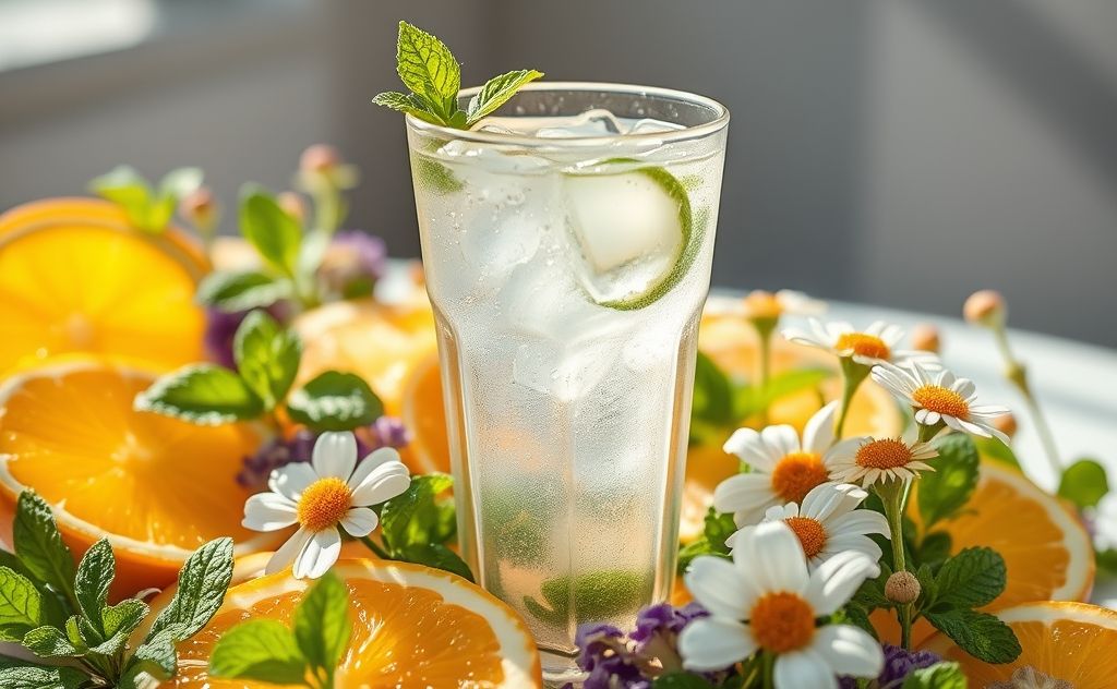 Natural flavors derived from plants in beverages