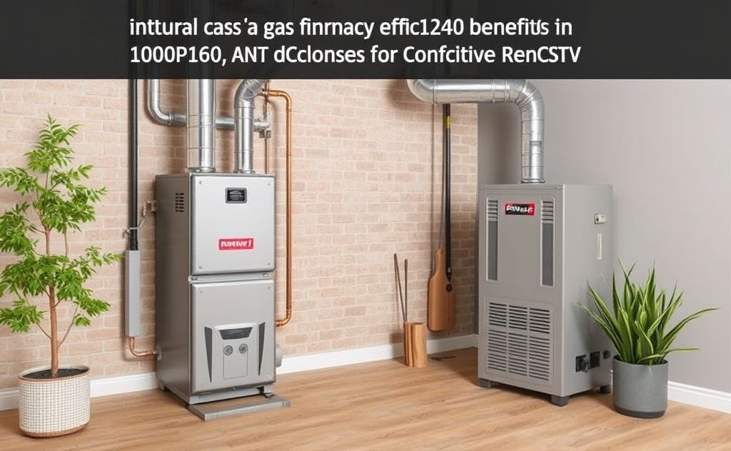 Natural gas furnace efficiency and comfort benefits
