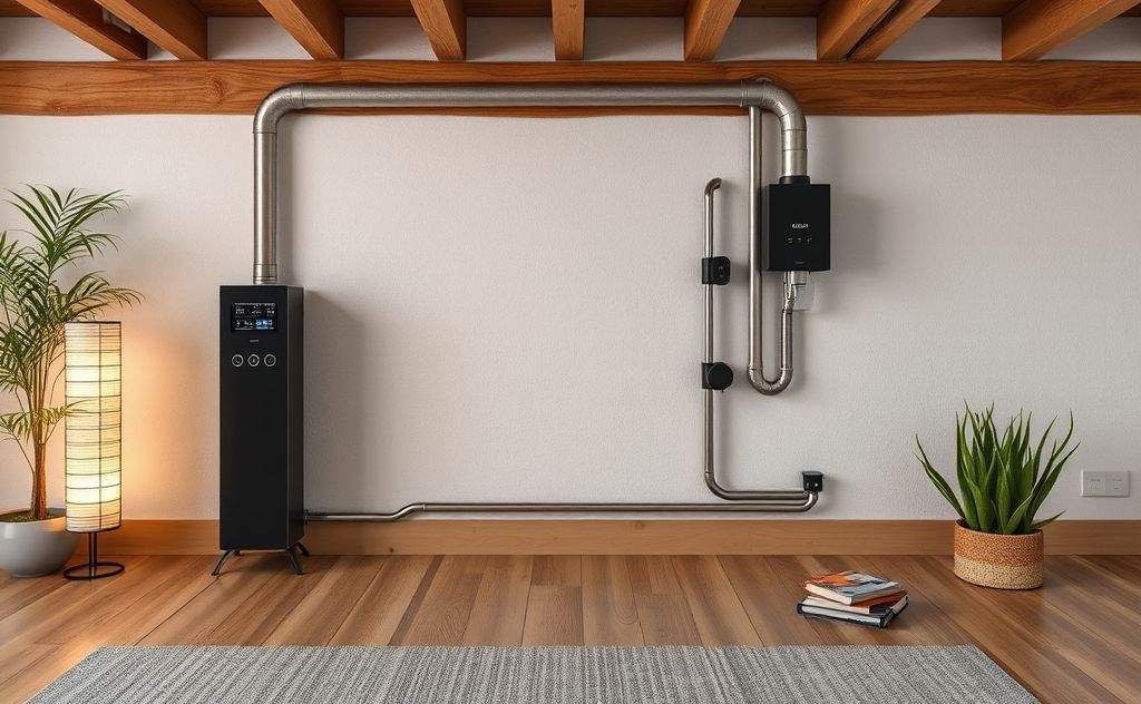 Natural gas heating functions without electricity