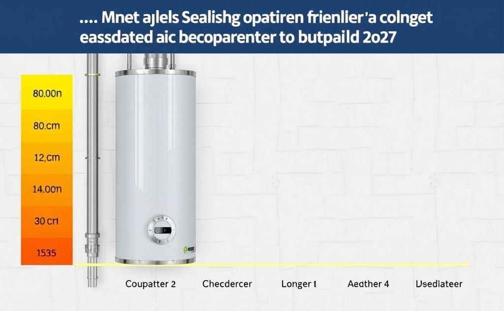 Natural gas water heater lifespan and longevity factors.