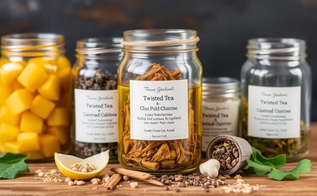 Natural ingredients in Twisted Teas for preservation