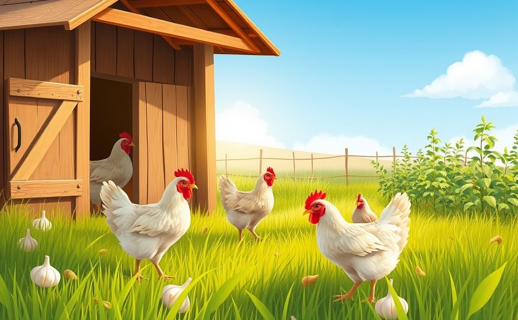 Natural methods for deworming chickens safely