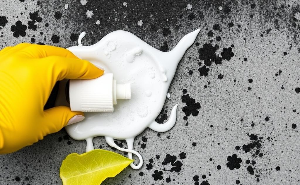 Natural methods to clean black mould from silicone