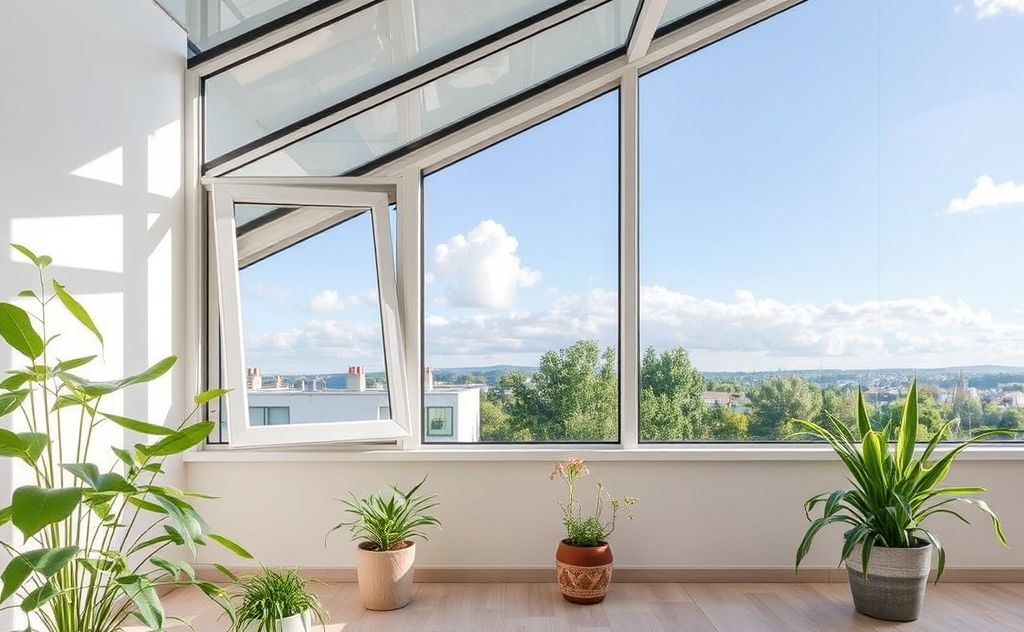 Natural ventilation improves air quality and comfort