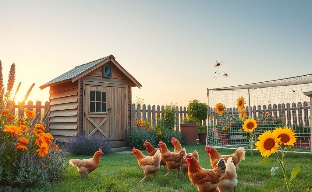Natural ways to protect chickens from mosquitoes