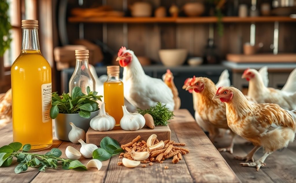 Natural ways to treat chicken worms safely