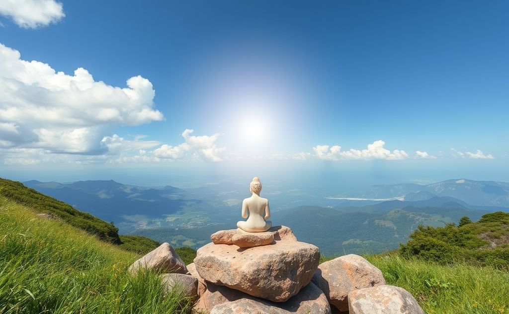 Nature's energy flows through balanced chakras