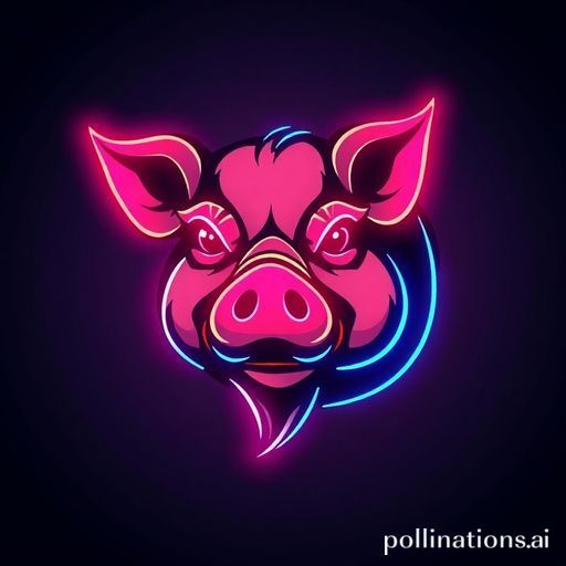 Neon Pig Logo