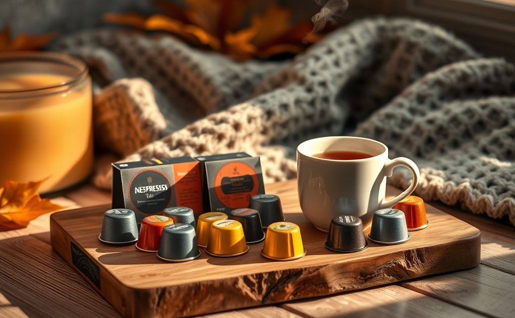Nespresso tea pods for a cozy beverage experience