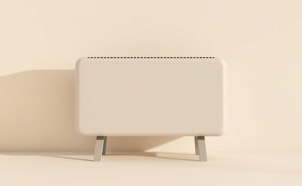Neutral color palette for modern heater design