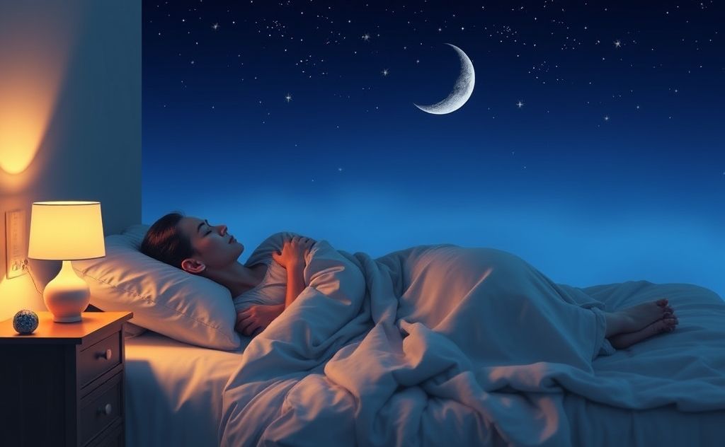 Night meditation enhances relaxation and sleep quality