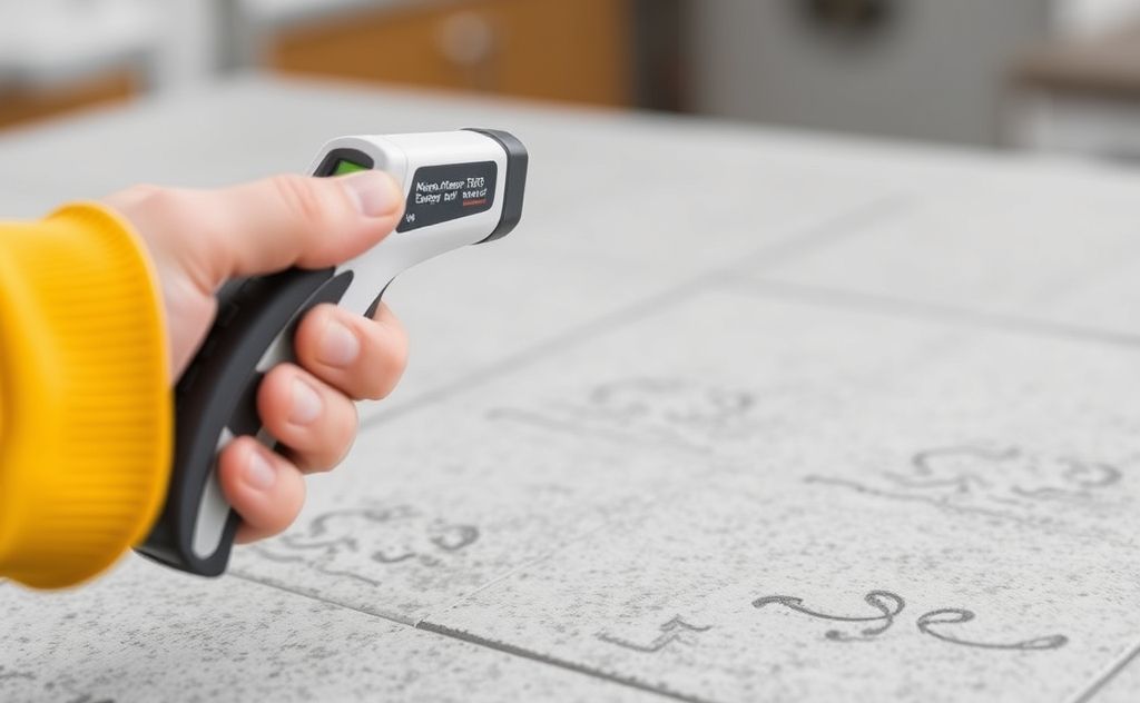 Non-contact thermometers measure surface temperatures