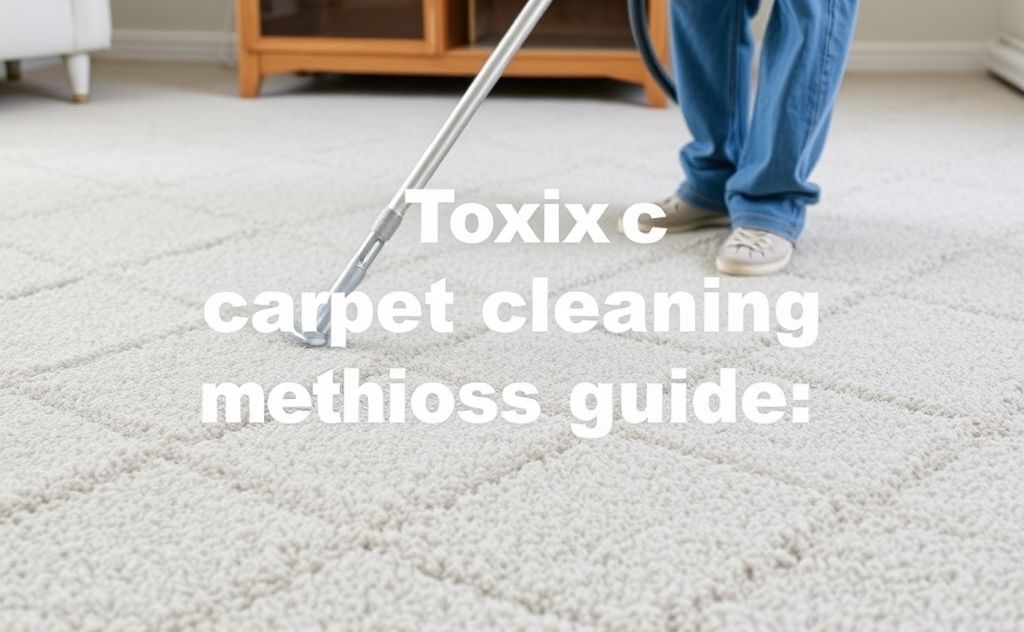 Non-toxic carpet cleaning methods guide