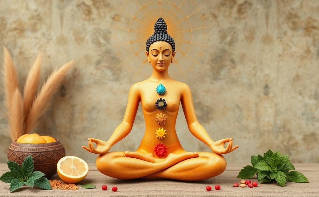 Nourishing chakras with holistic nutrition elements
