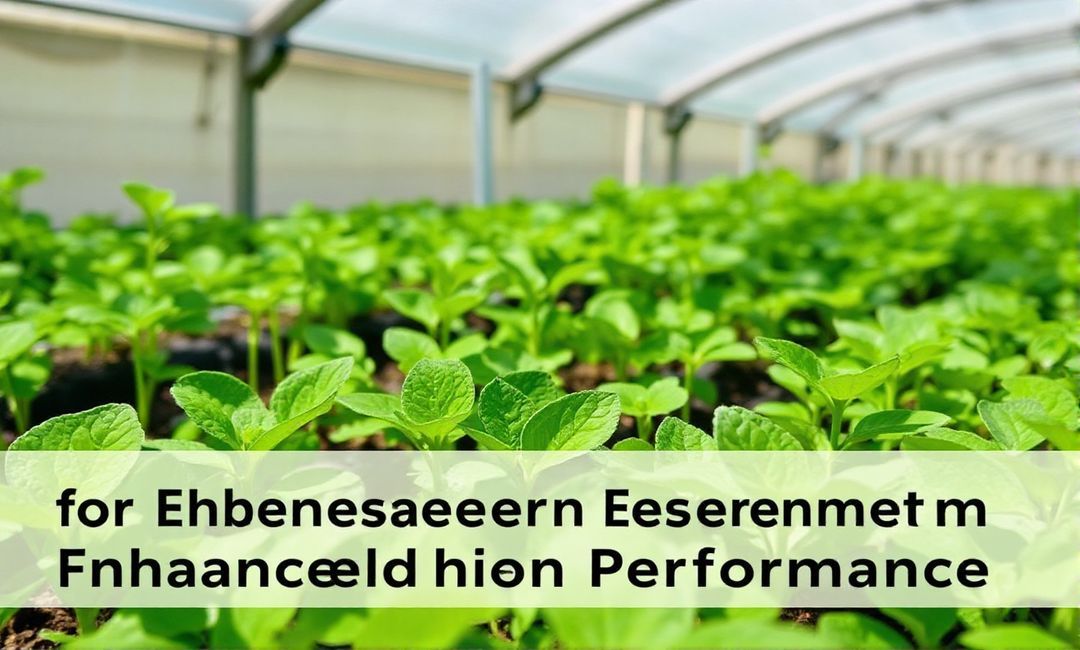 Nutrient Management for Enhanced Photosynthesis Performance