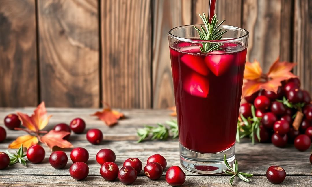 Nutrient density in homemade cranberry juice