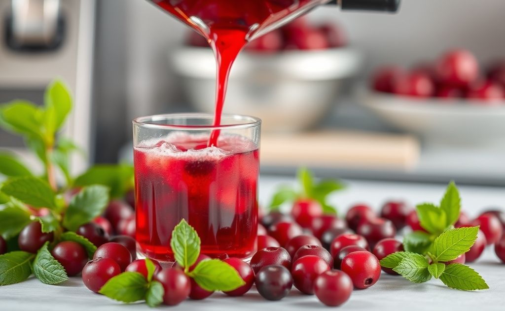 Nutrients in cranberry juice processing effects