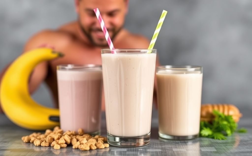 Nutrition for Bigger Glutes with Protein Shakes