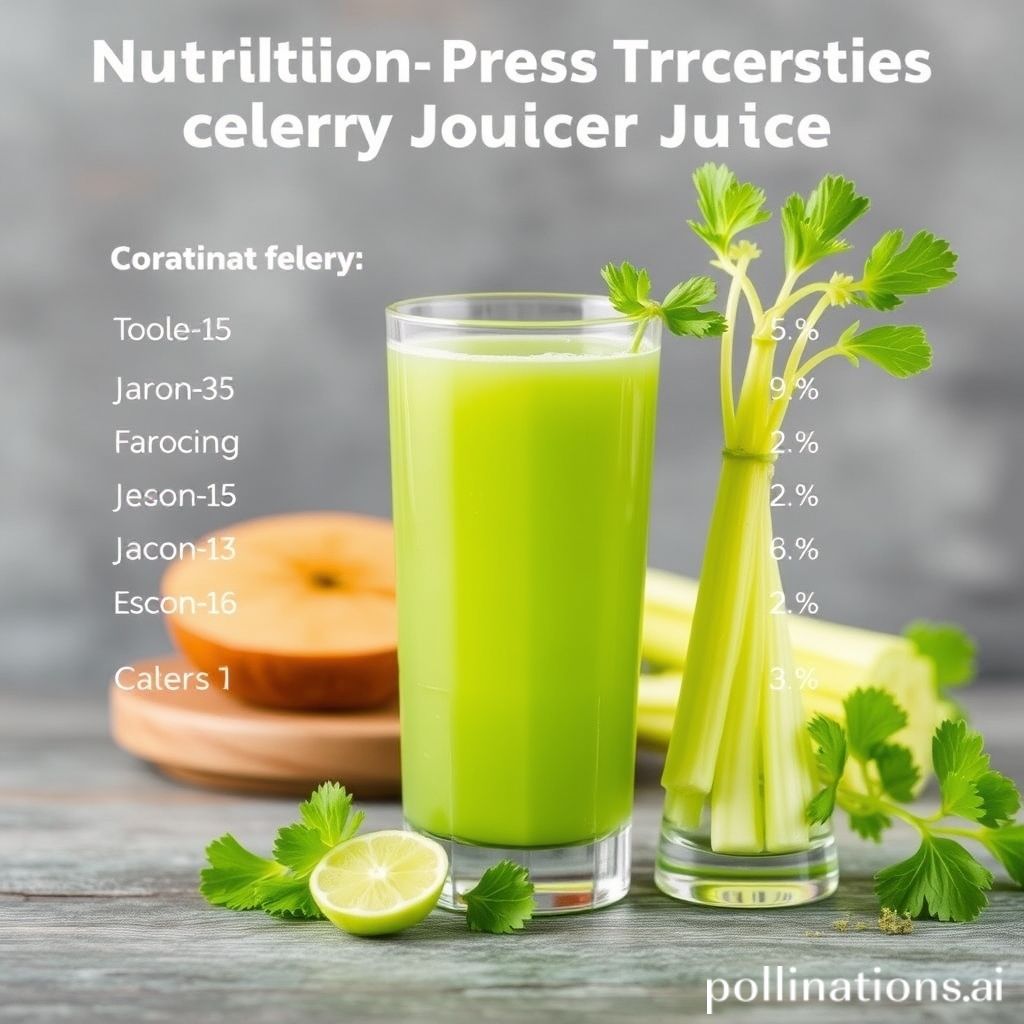 Nutritional Benefits of Celery Juice for Cholesterol Management