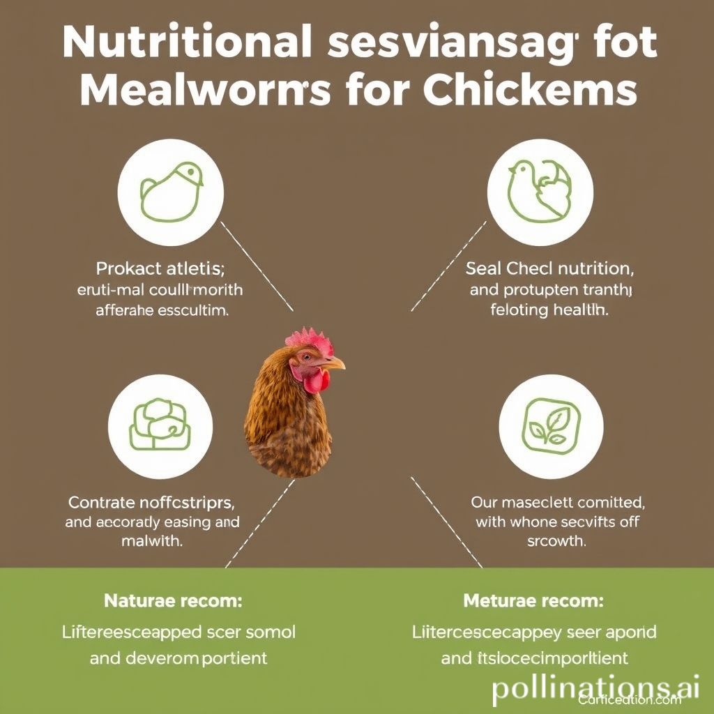 Mealworms for healthy chickens