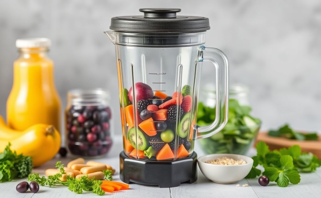 Nutritional benefits of blended food digestion